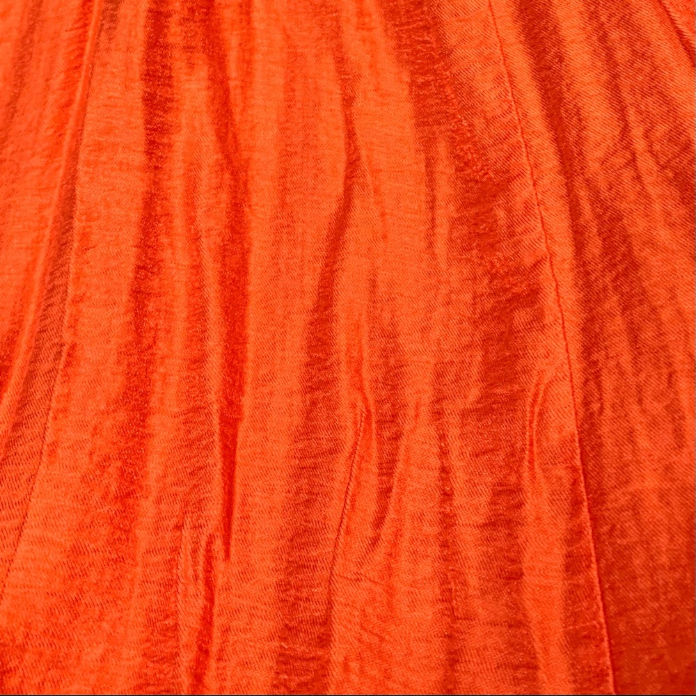 H&M Conscious orange pullover hi/lo free flowing dress- M - Picture 11 of 12